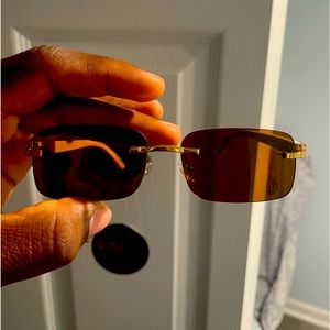 Cartier Glasses Brown